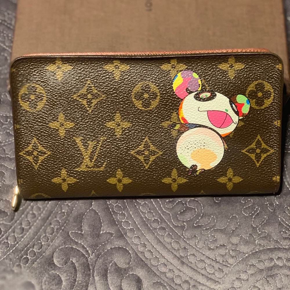 Authentic Louis Vuitton x Murakami Panda Wallet